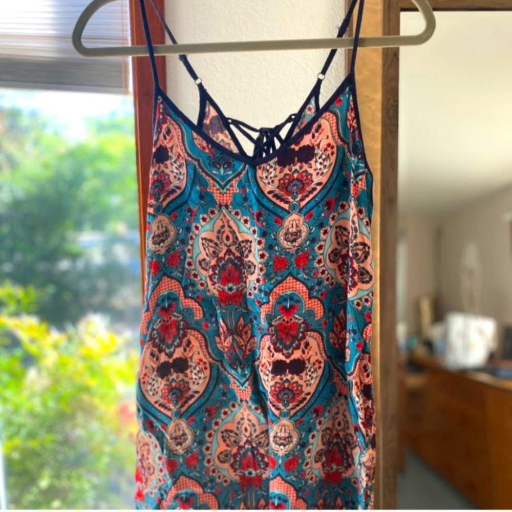 Chloe K Hot Paisley Top